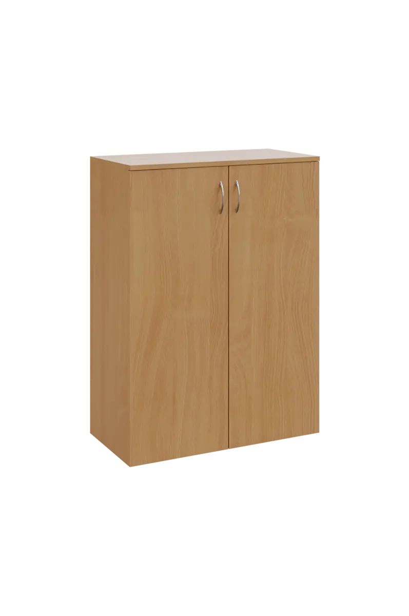 N 3 - 8D kancelářská skříň, 2-dveřová, 1100x800x400, buk Royal